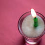 Candle in sugar