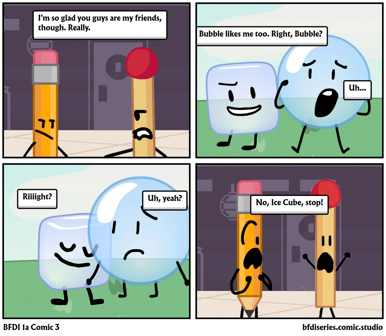 Comic Bfdi Style BFDI 1a Comic 3 by DappleDualies on DeviantArt