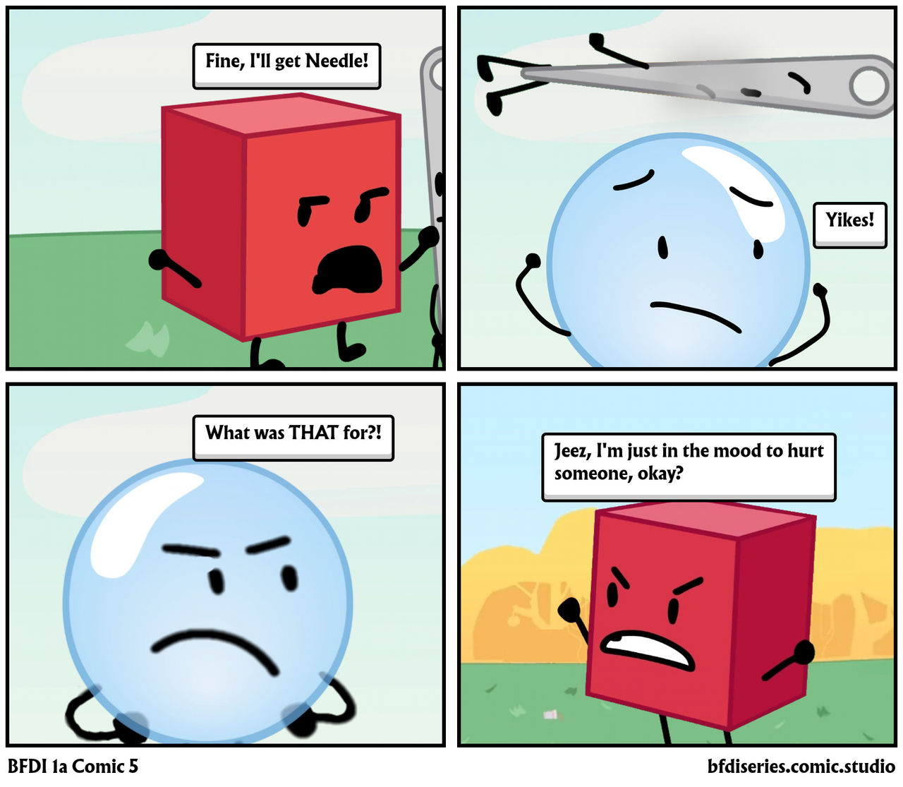 Comic Bfdi Style BFDI 1a Comic 5 by DappleDualies on DeviantArt