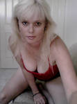Woman in Red by Aussie-Blonde