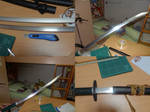 Aluminum tape for prop sword