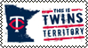 Twins stamp