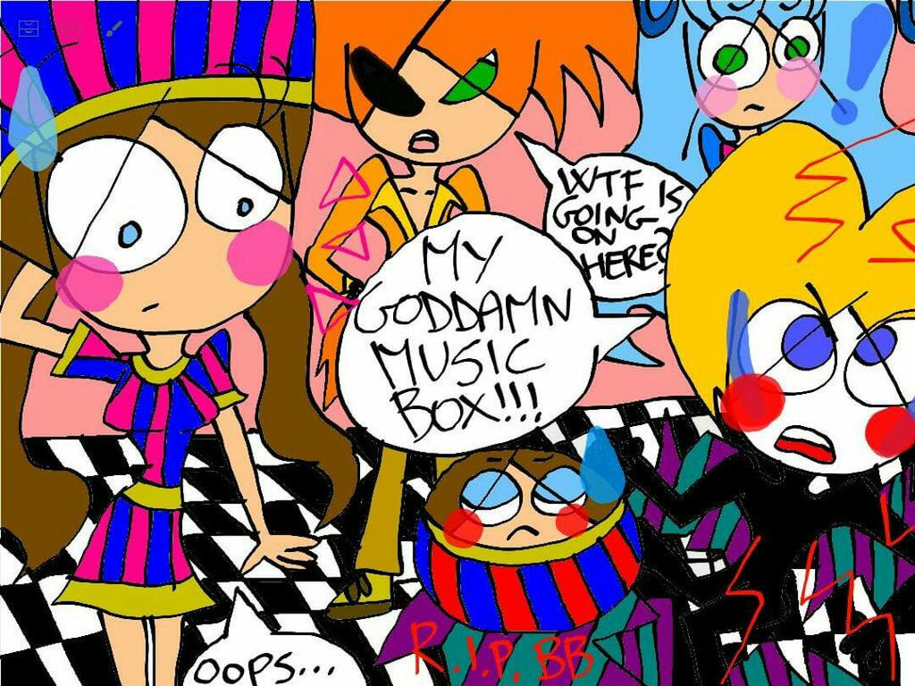Fnaf 2 Prize Corner Music Boxpuppet Master By Starlykle On -