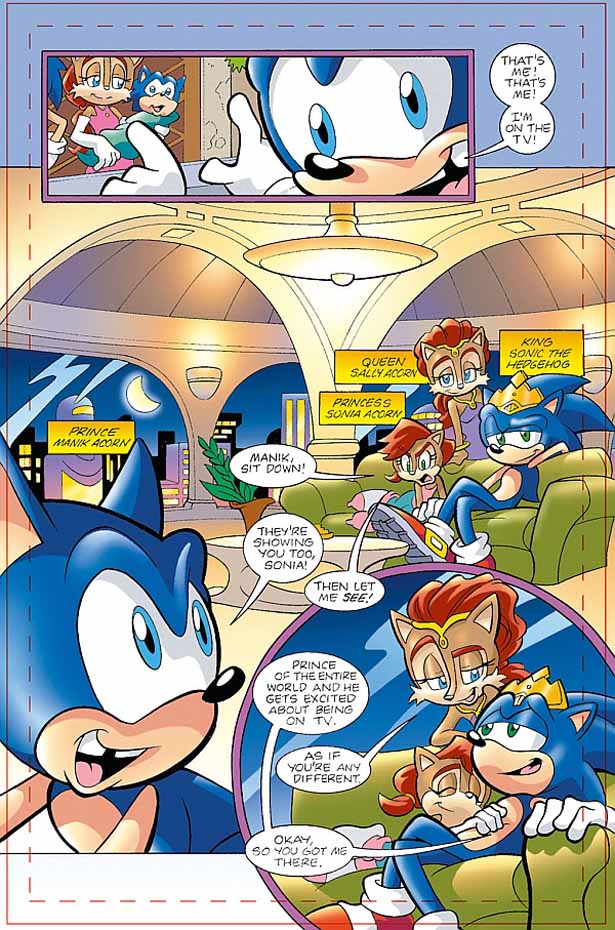 Sonic Universe Issue 5 Part 4: CHAOS! - Comic Studio