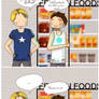 Tony and Steve at the supermarket