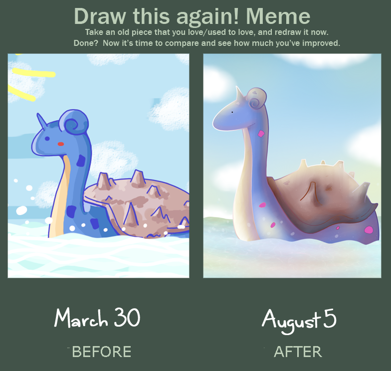 Draw this again (Lapras)