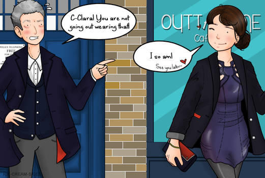 The Twelfth Doctor and Clara: Clara's night out