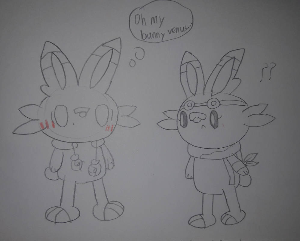 Oh my rabbit Venus(Kano meets Cinder) by pokemonscythe on DeviantArt