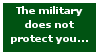 Military and Police don't care about you