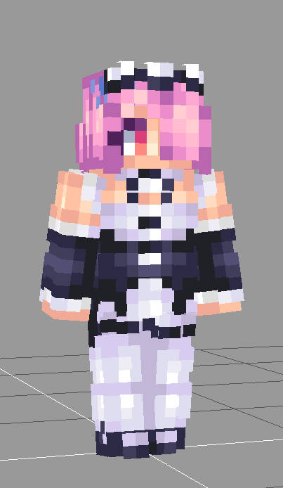 Re:Zero Rem ( RAM IN DESCRIPTION! ) Update! Minecraft Skin