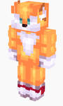 Knuckles the Echidna ( Miles Tails Prower in Descr) Minecraft Skin