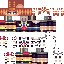 Kingdom Hearts - Sora (+ Kairi , Riku ) Minecraft Skin