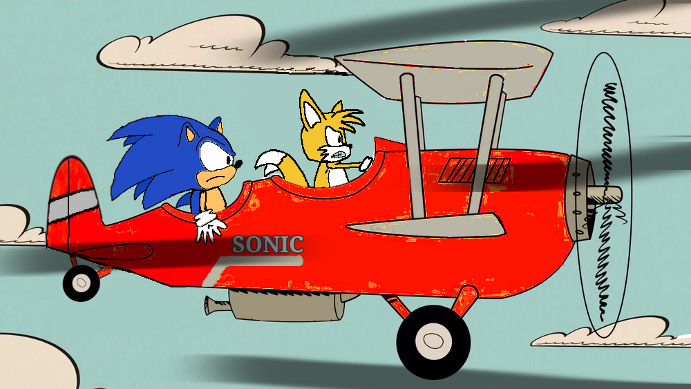 A Oficina de Tails e o Avião Tornado