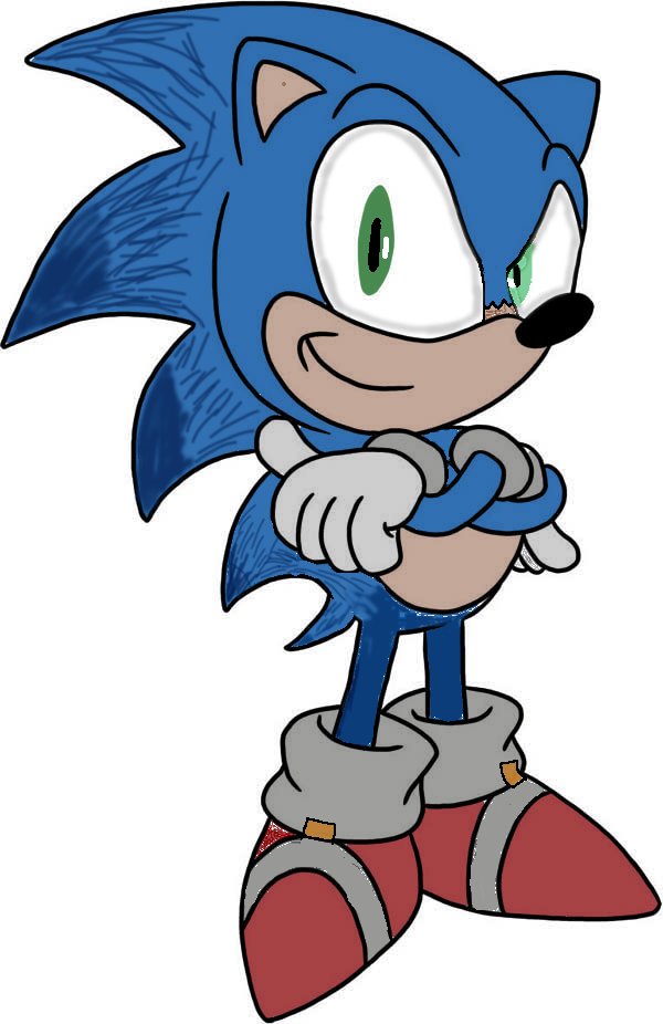 Classic Sonic by classicsonicawesome on DeviantArt