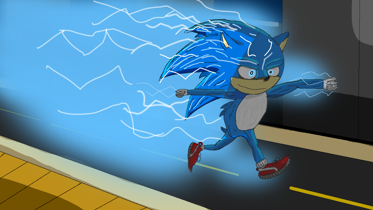 Movie Sonic in Sonic X by Trainboy452 on DeviantArt