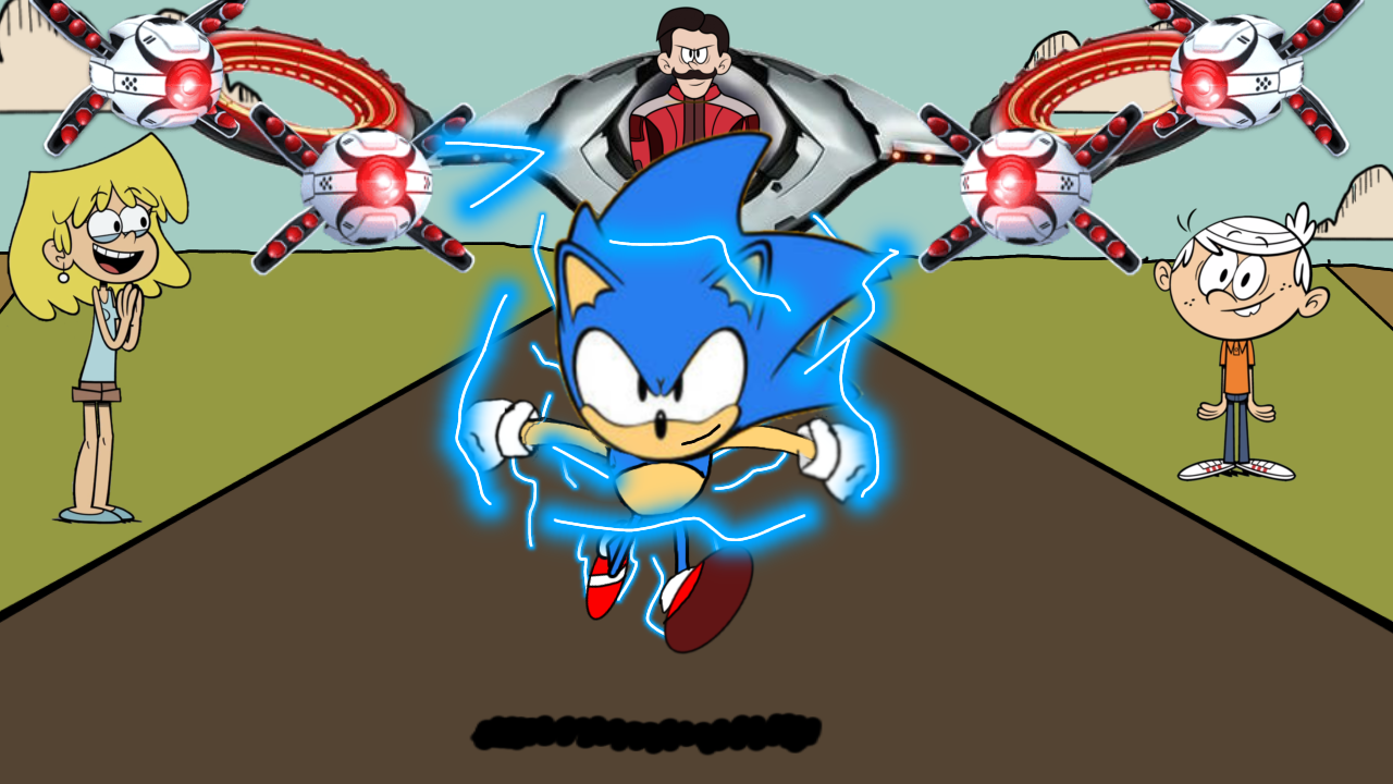 Movie Sonic in Sonic X by Trainboy452 on DeviantArt