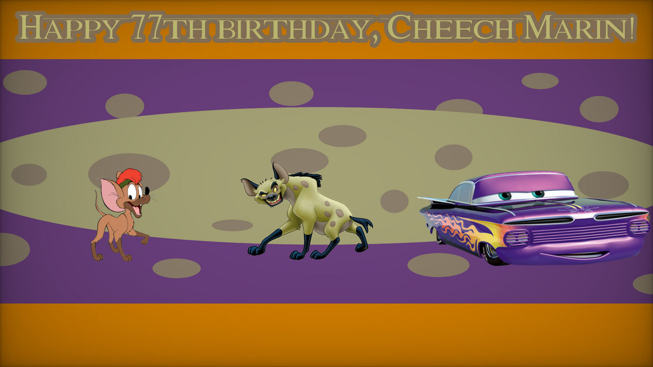 Cheech Smiling Cheech Marin Cars Cheech Marin Who Provides Voice Character Editorial