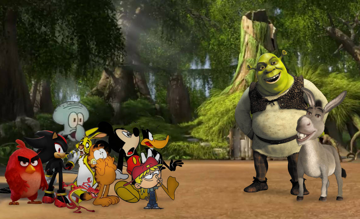 Shrek X Rohan Crossover Toons - Shrek by Trainboy452 on DeviantArt