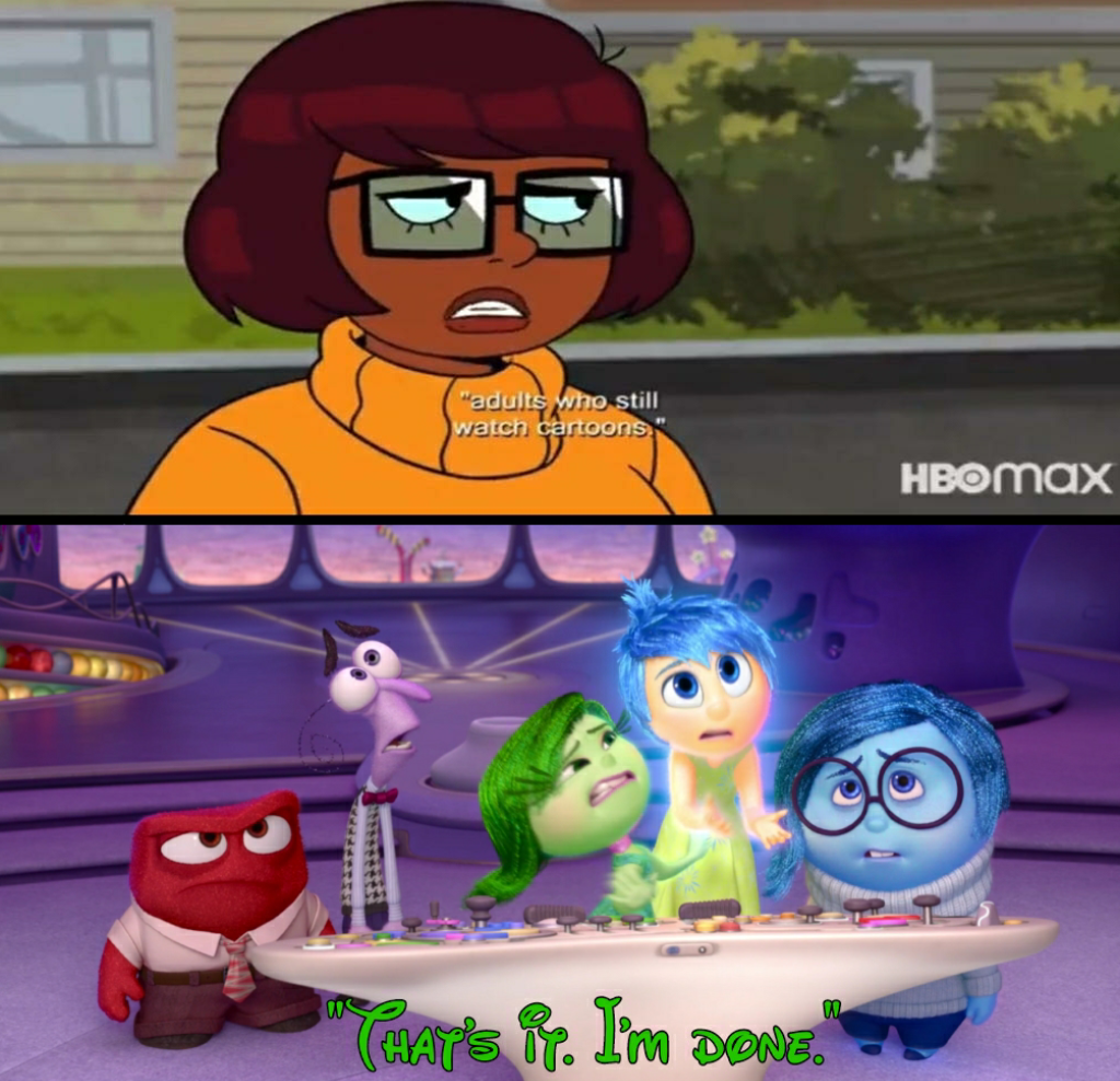 Disgust Reacts to 'Velma's' Bad Joke