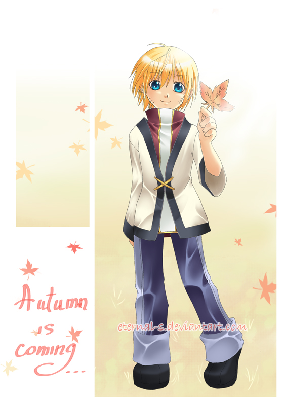 Naru says Autumn is coming...