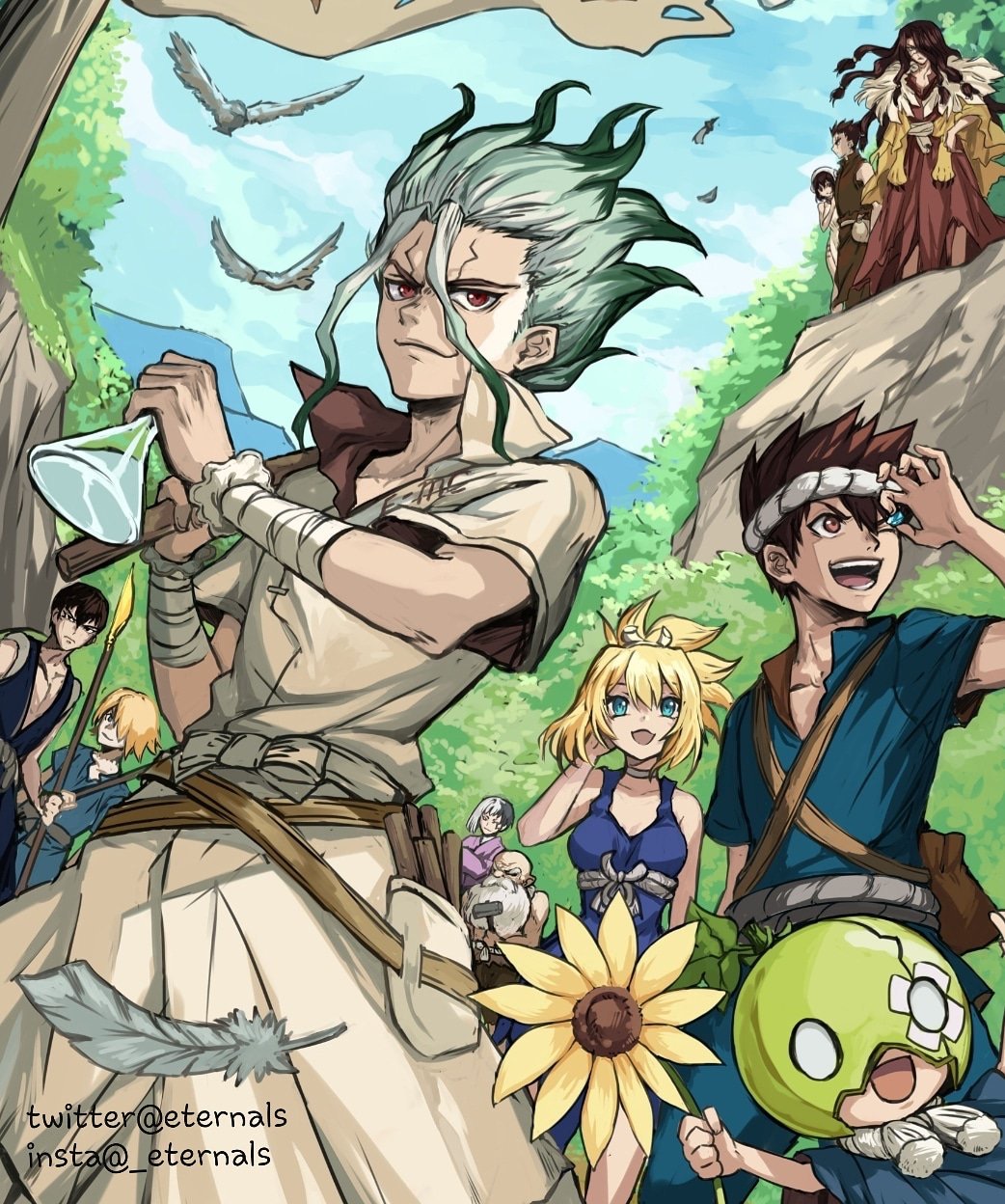 Dr Stone By Eternal S On Deviantart Dr Stone By Eternal S On Deviantart