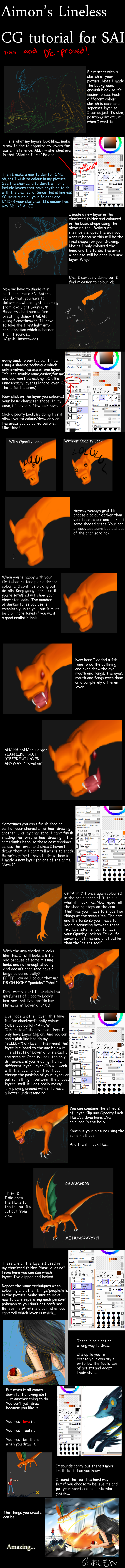 Aimon's Lineless CG TUTORIAL