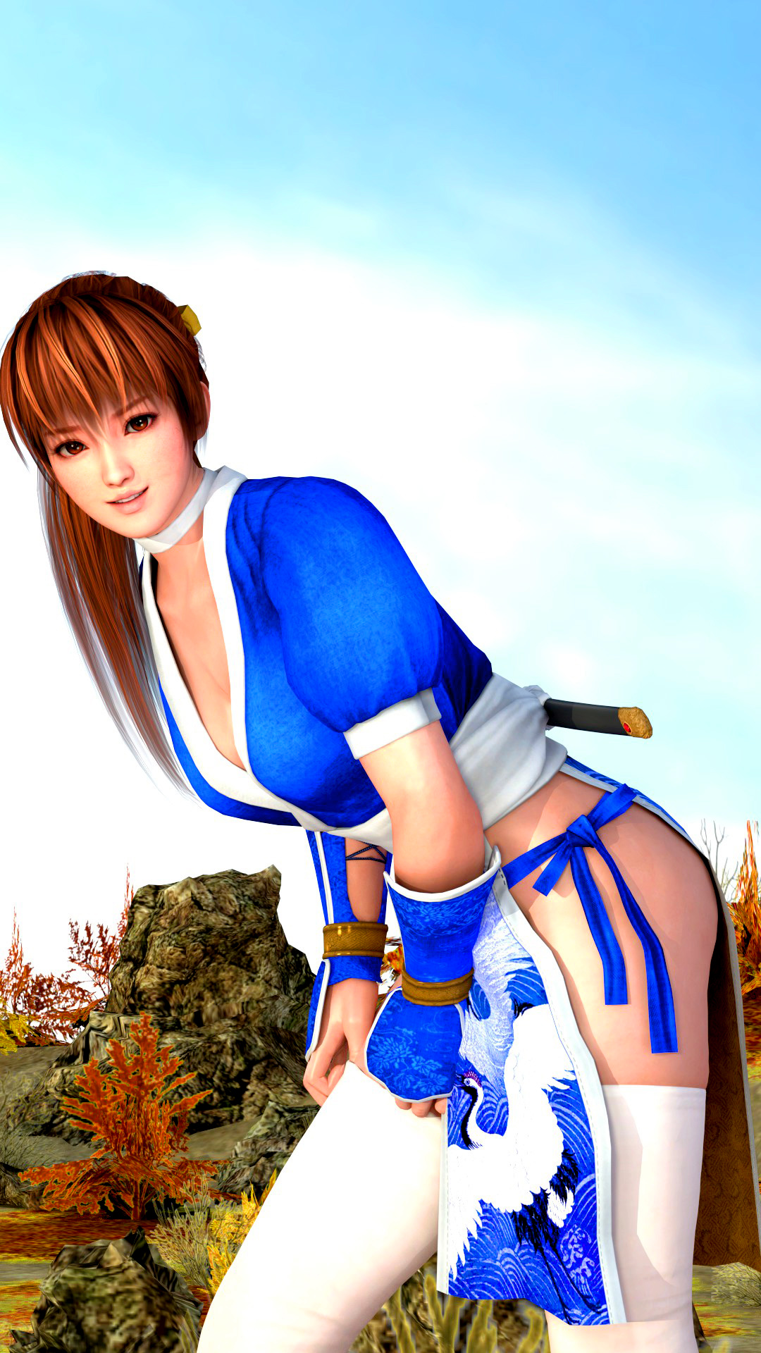 DOA5 LR Kasumi Render