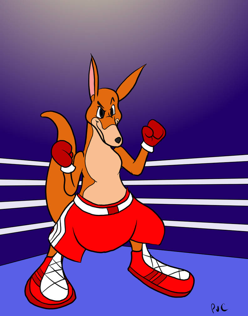 Boxer Rugaru Kangaroo Boxer (ToonMaster2001 Art Trade) by Gralegio on DeviantArt