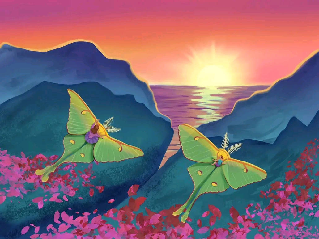 Butterfly Riding Mow Riding butterflies by darkmagou on DeviantArt