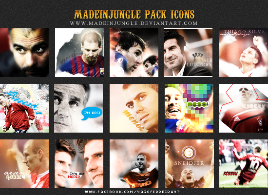 MADEINJUNGLE PACK ICONS