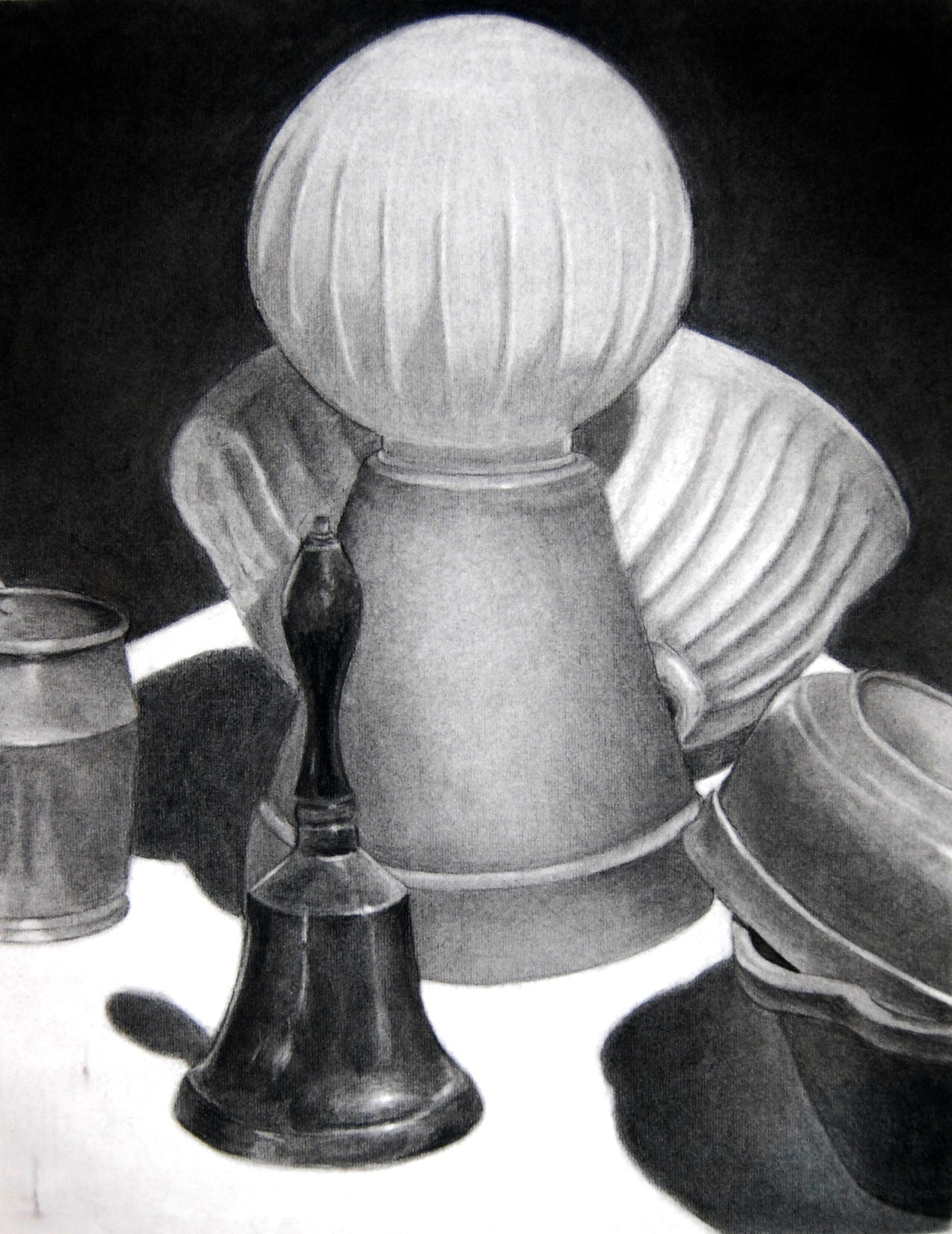 Charcoal Still life