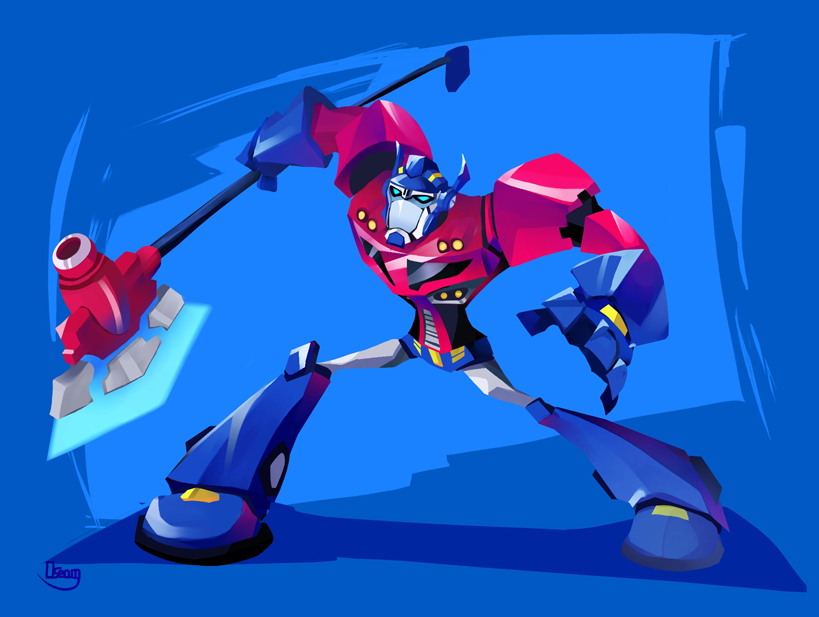 Optimus Prime Animated