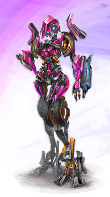 postured Movie Arcee