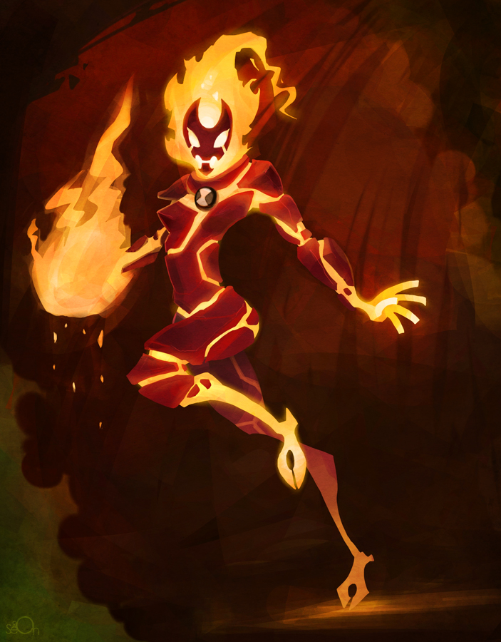 female Heatblast