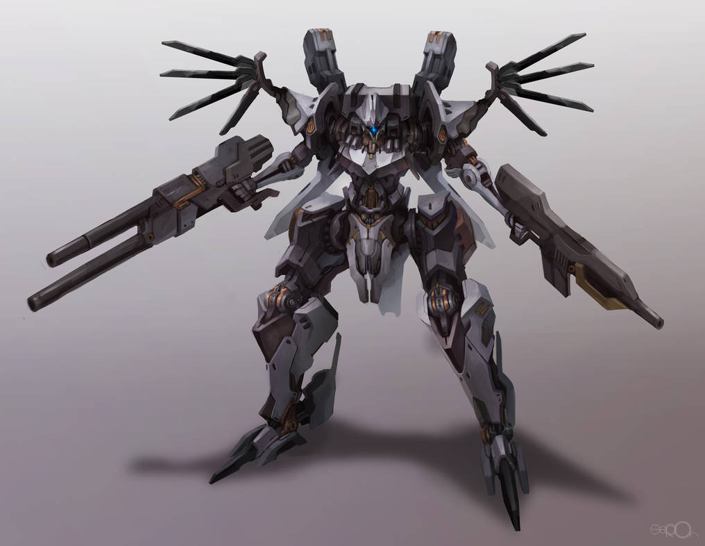 Armored core redesign by zgul-osr1113 on DeviantArt