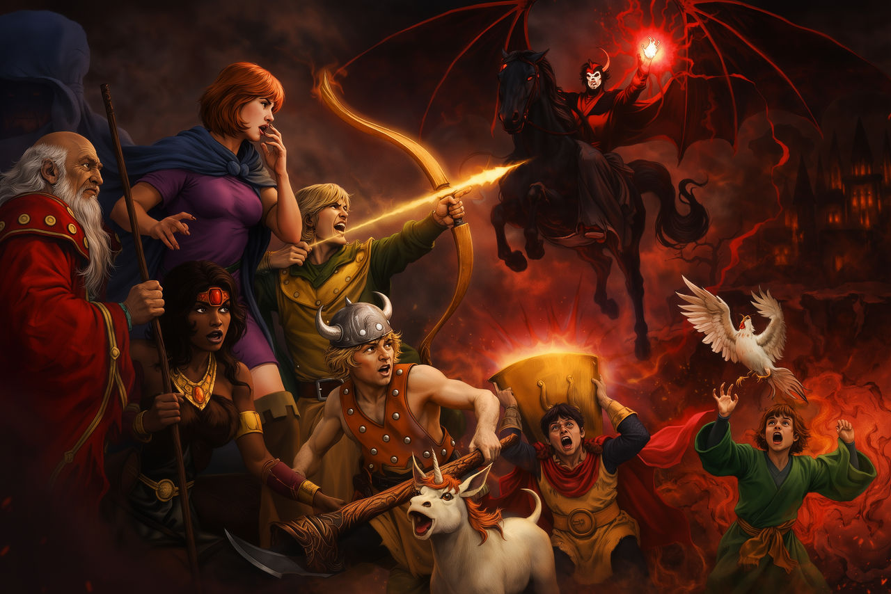 Dungeons and Dragons by shadowsandstories on DeviantArt