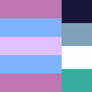 Oriented AroAce / Trigender Flag Splice (3)