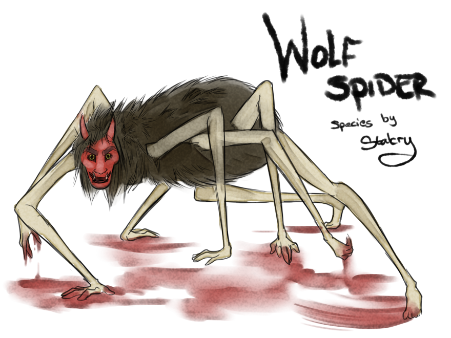 Wolf Spider by Stalcry on DeviantArt Wolf Spider by Stalcry on DeviantArt