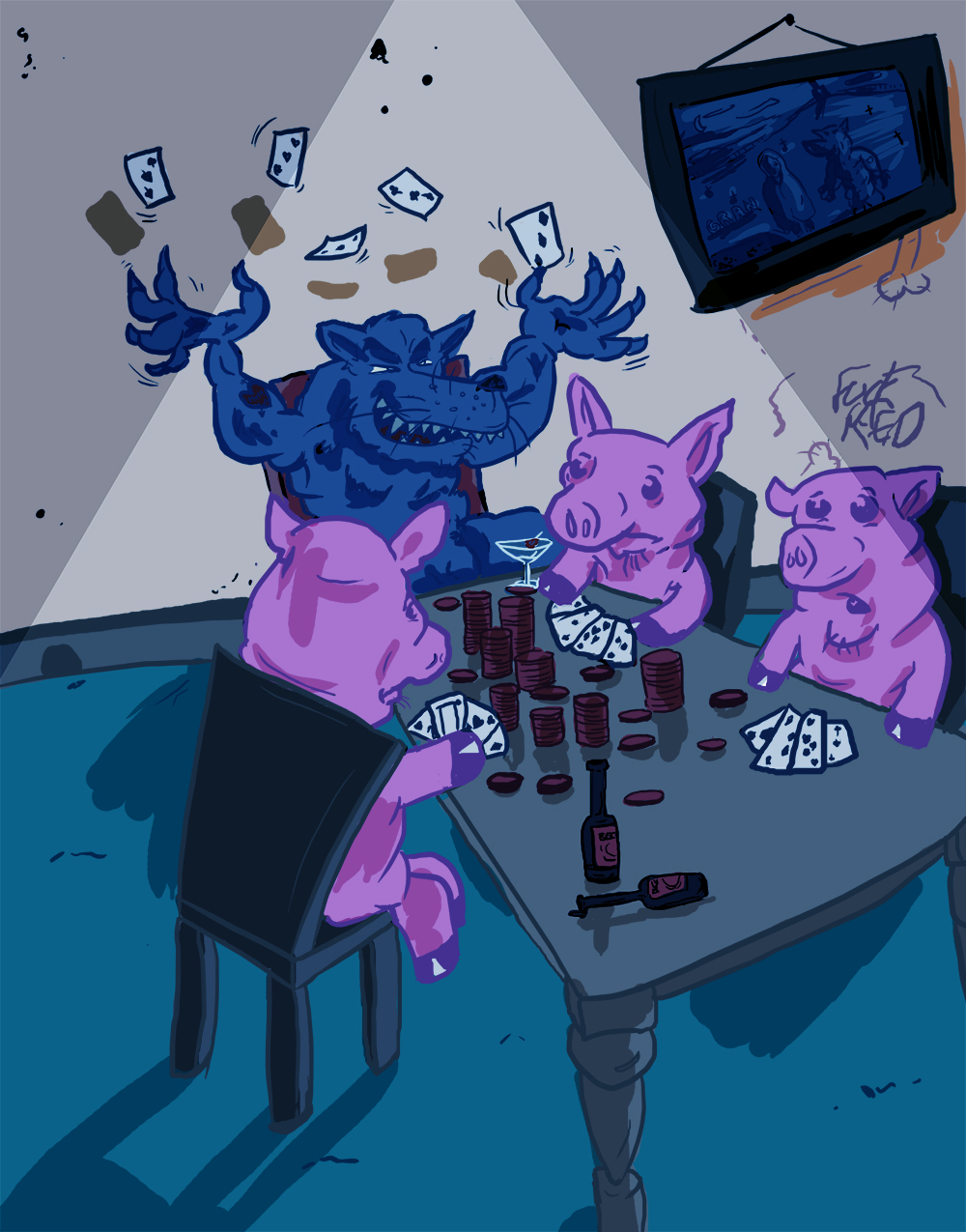 Piggy Poker