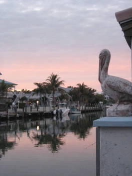 Florida Keys-Cottage dock view