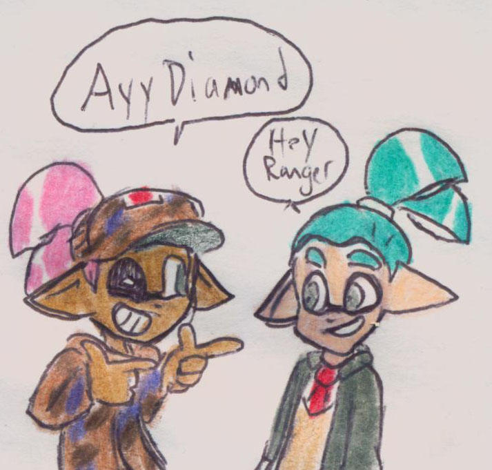 Incorrect Ranger Diamond Diamond and Ranger by RangerBizmuth on DeviantArt