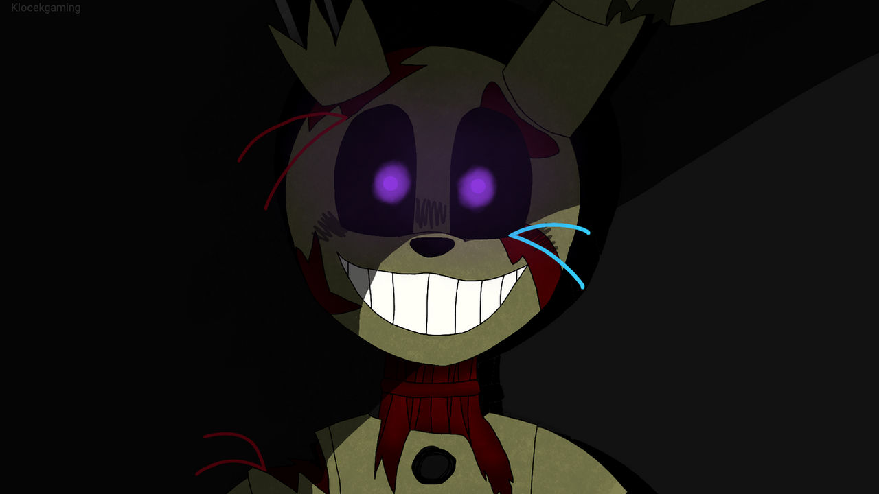 Spring Trap Alone I am still here | Springtrap | by klocekgaming on DeviantArt