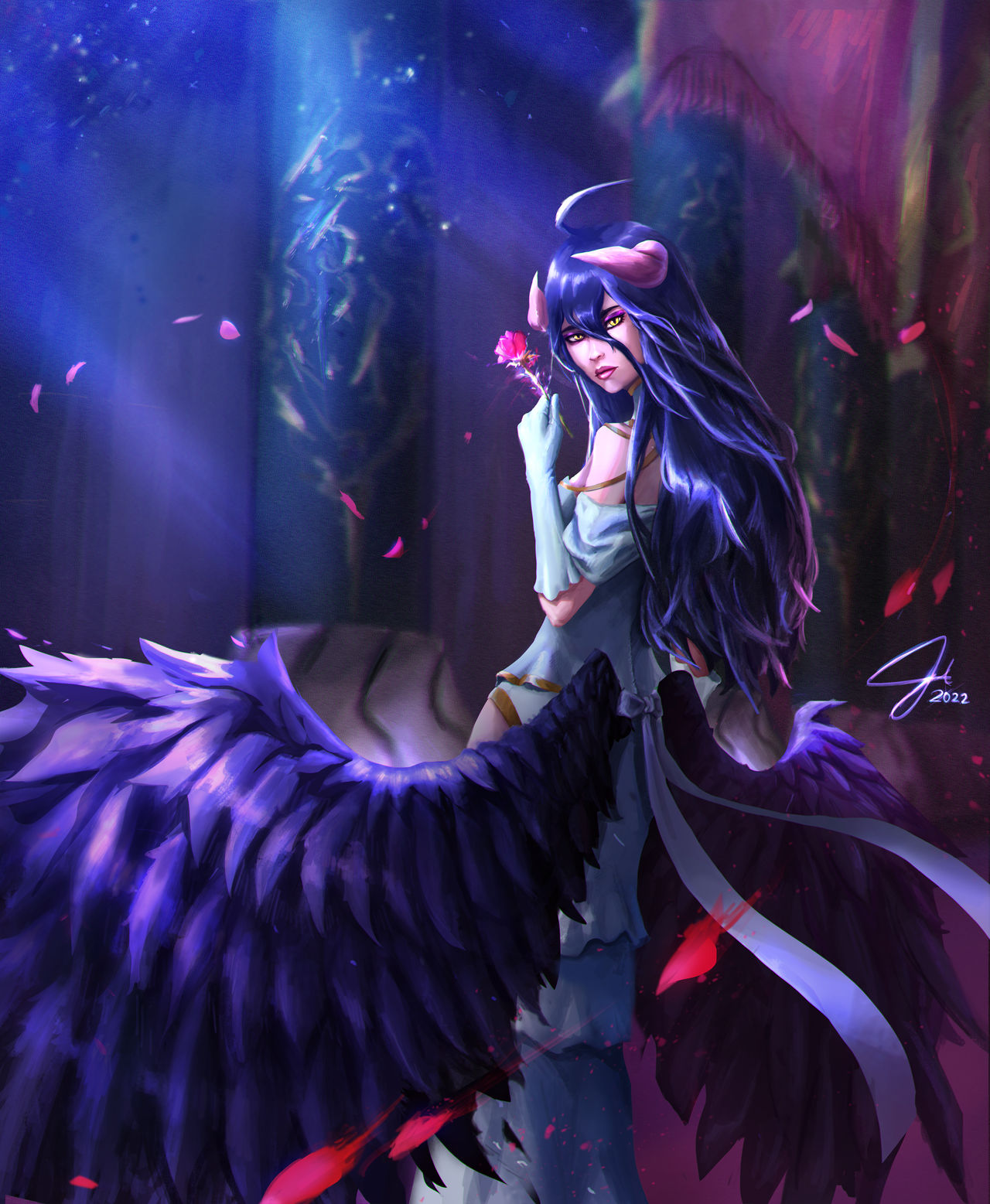 Albedo - Overlord fan art by JSBool on DeviantArt Albedo - Overlord fan art by JSBool on DeviantArt