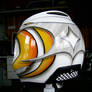 Custom Painted Motorcycle Helmet