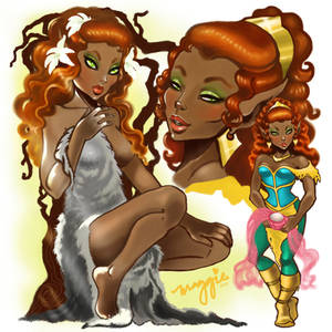 2014 Elfquest Fan Art Calendar: Leetah