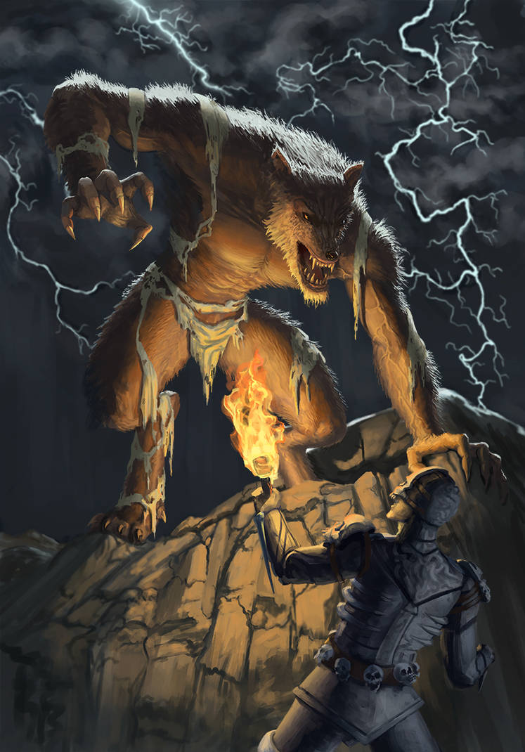 Werewolf Attack Final by IanBrewer on DeviantArt