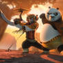 Kung Fu Panda 2  - Po with  The Furious Five