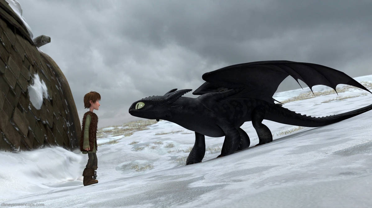 Gift Of The Night Fury Screencap - Toothless by Remul-Lemlem on DeviantArt