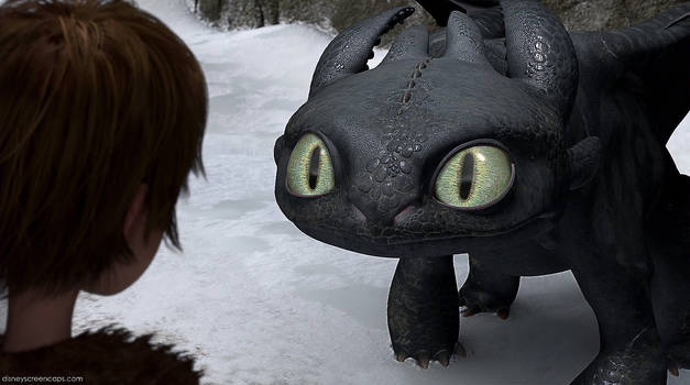 Gift Of The Night Fury Screencap - Toothless