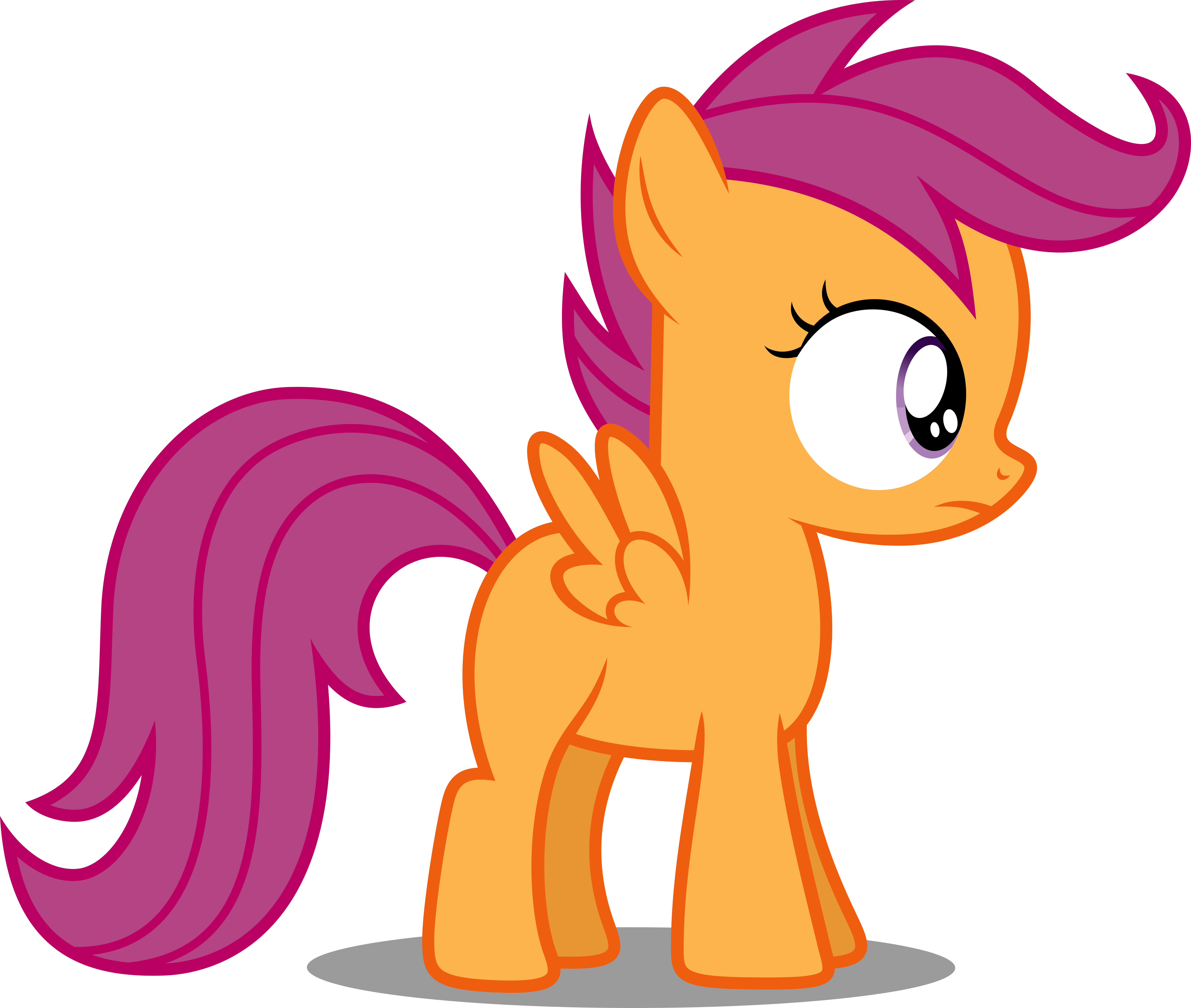 Vector #57 - Scootaloo #3 by DashieSparkle
